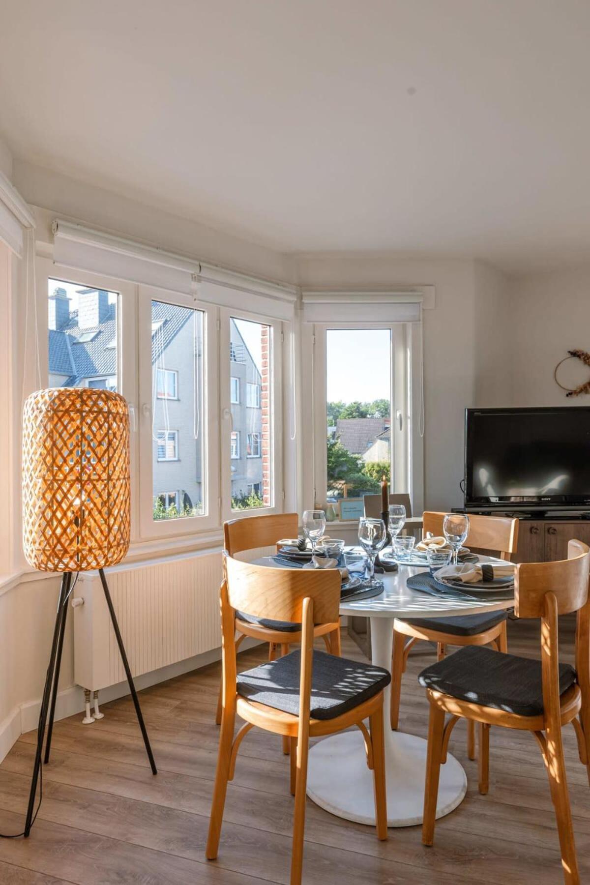 Huswell - Sunny Bright Apartment In The Center Of De Haan Exterior foto
